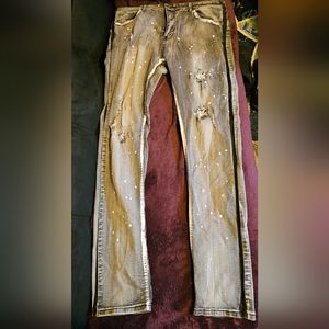 Grey & White Rue 21 Premium Skinny Jeans